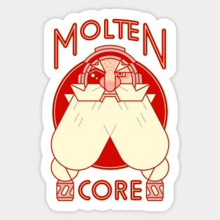 Molten Core Sticker